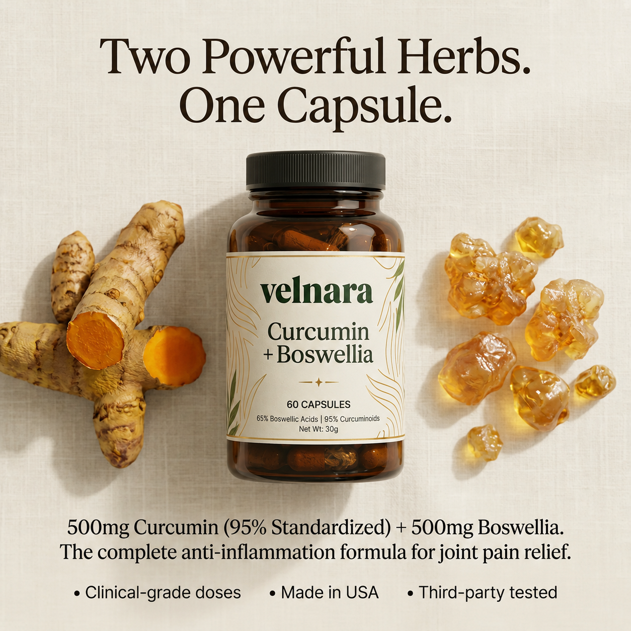 Curcumin + Boswellia Capsules