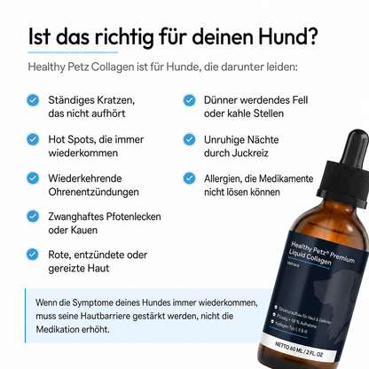 Premium Flüssiges Kollagen Healthy Petz