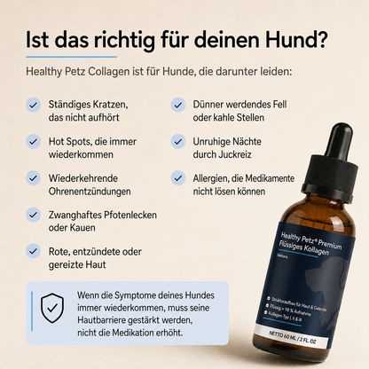 Premium Flüssiges Kollagen Healthy Petz