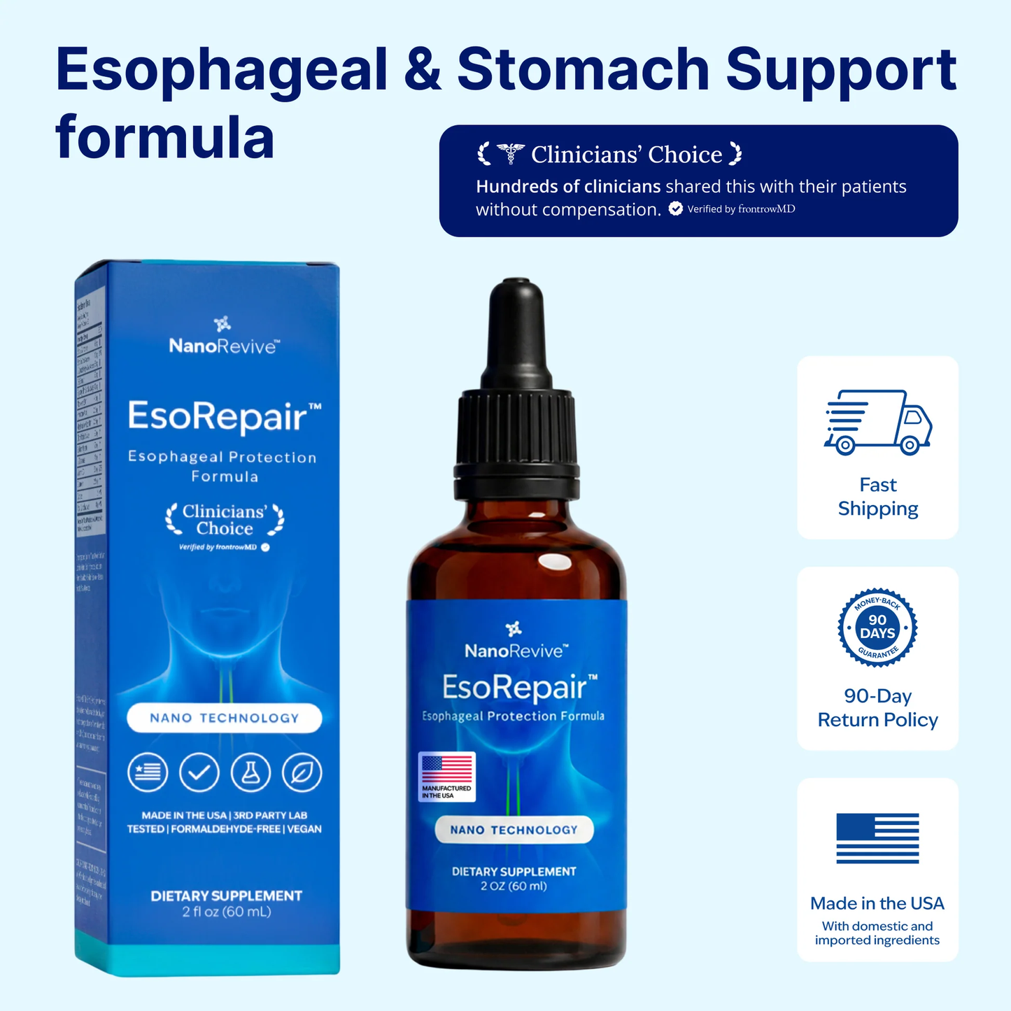 Ultimate Nano-Powered Esophageal & Stomach Support